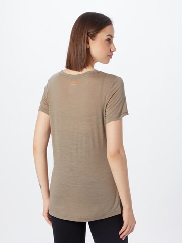 T-shirt fonctionnel super.natural en marron