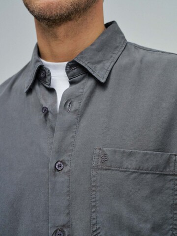 Coupe regular Chemise Salsa Jeans en gris