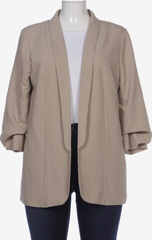 PIECES Blazer XXL in Beige: predná strana