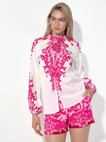 MSN Collection Pantsuit in Pink: front