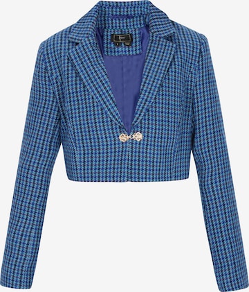 Blazer faina en bleu : devant