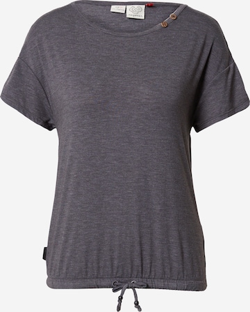 Ragwear T-shirt 'NICKA' i brun: framsida
