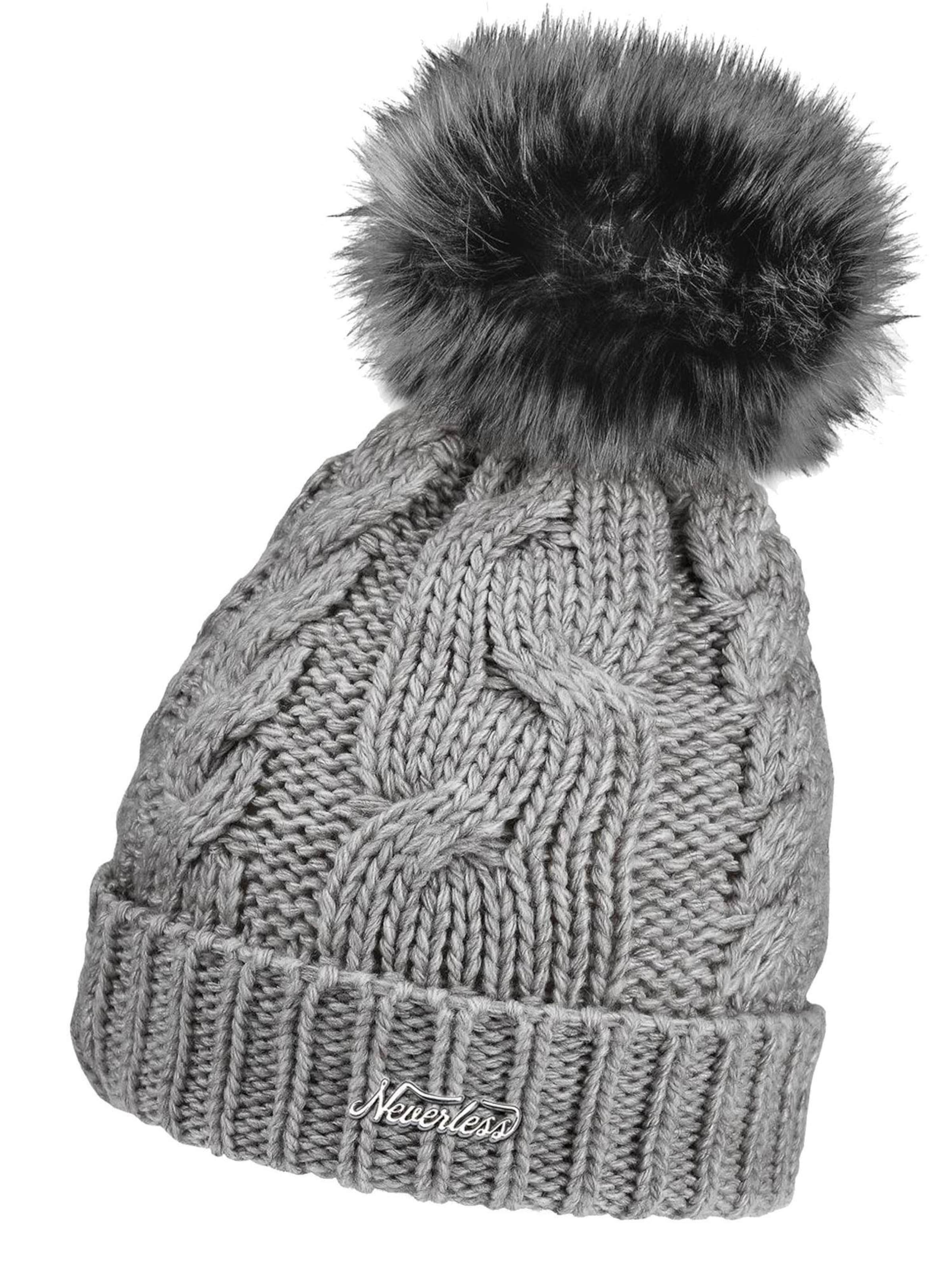Neverless Beanie 'Model 2011' in Grey: front