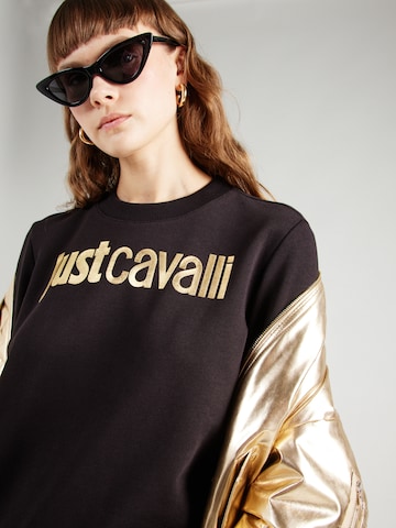 Just Cavalli Sweatshirt in Schwarz
