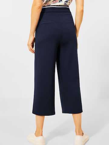 CECIL Wide Leg Hose in Blau