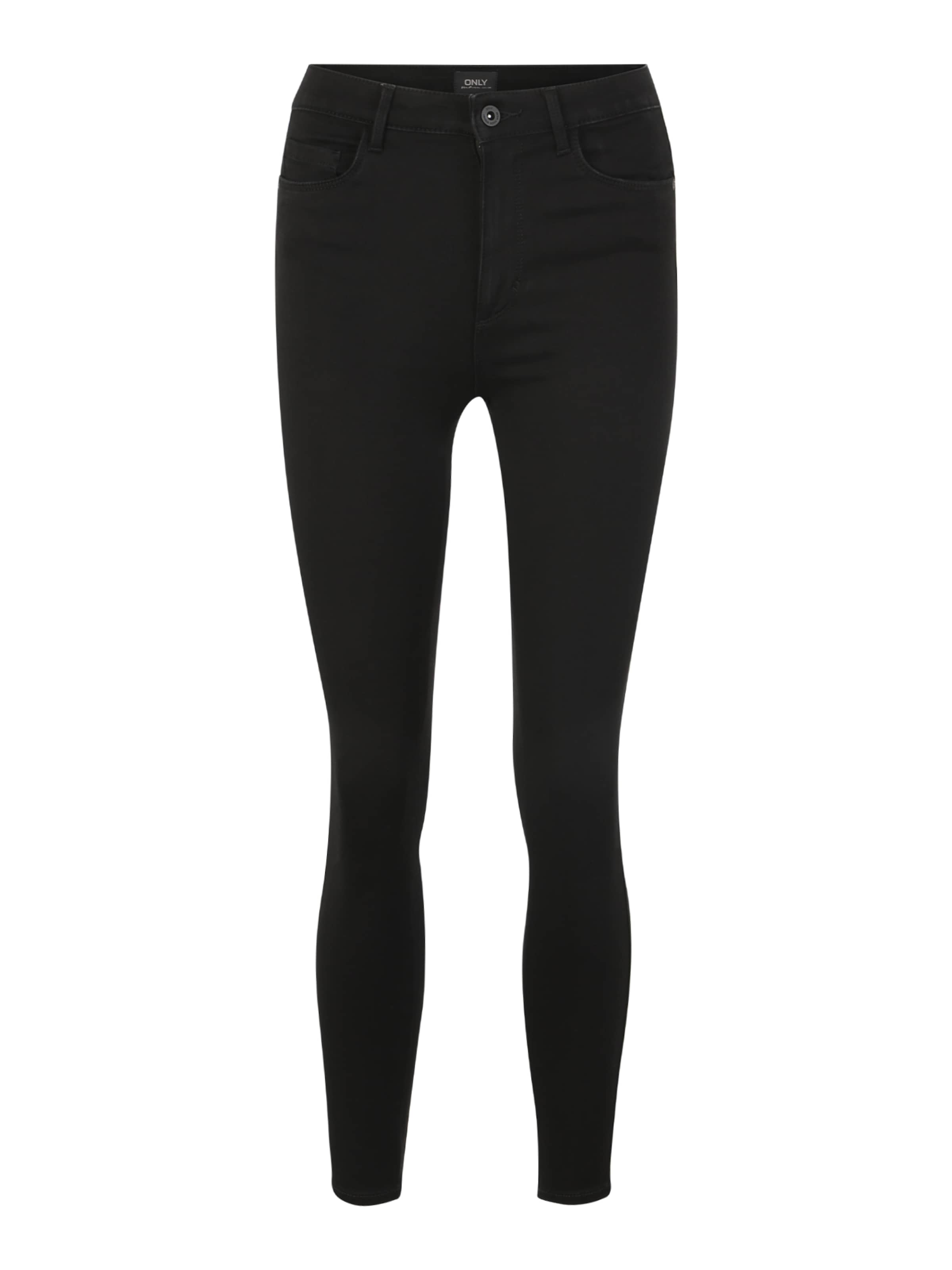 Only Petite Skinny Jeans in Black: front