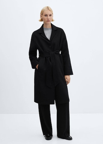 MANGO Between-Seasons Coat 'Cuca' in Black