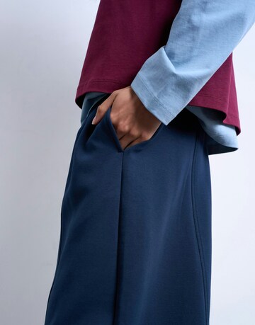 TOPSHOP Wide leg Παντελόνι 'JILLS' σε μπλε