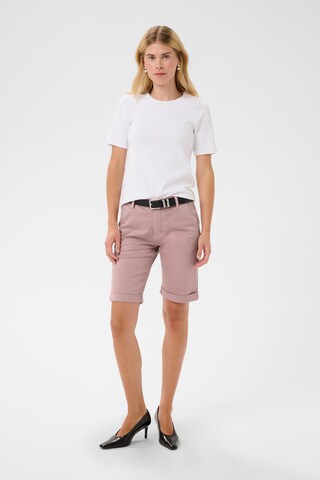 CULTURE - regular Pantalón chino 'CUalba' en lila