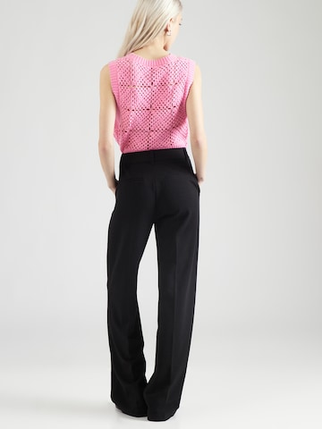 s.Oliver Wide leg Pantalon in Zwart