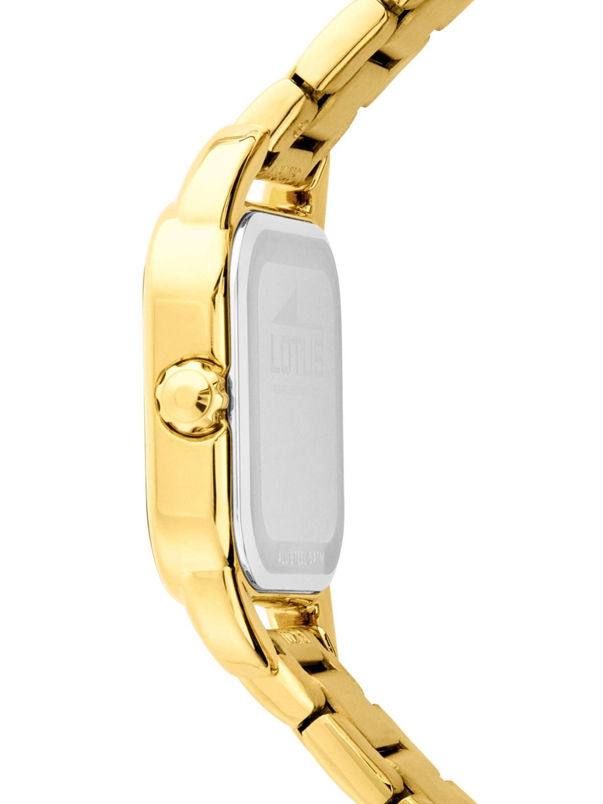 Lotus Analog Watch in Gold