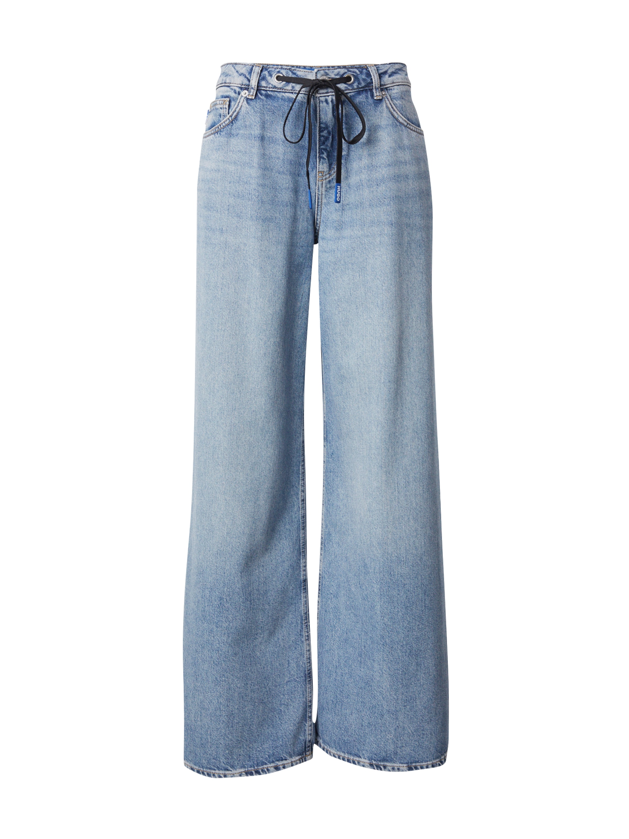 HUGO Baggy Jeans &#x27;Gobana_B&#x27; in Blauw: voorkant