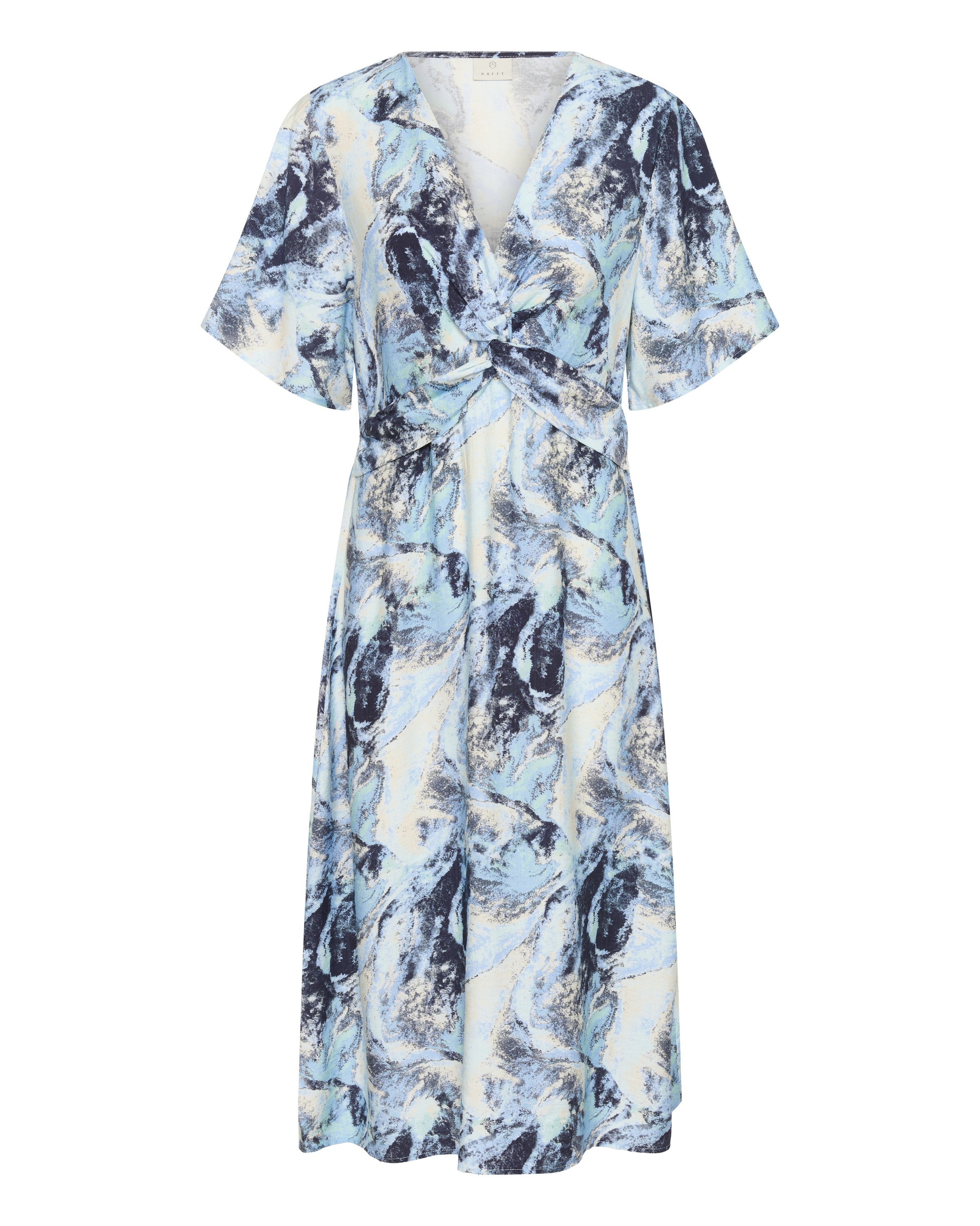 Kaffe Kjole 'Jasmin' i blå: forside