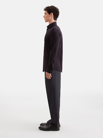 SEIDENSTICKER Slim Fit Hemd in Schwarz