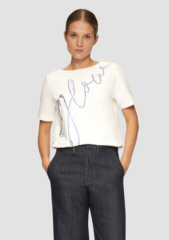 s.Oliver BLACK LABEL Shirt in White: front