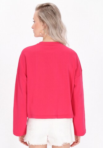 IZIA Sweatshirt 'Boho' in Pink