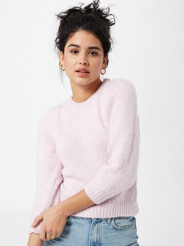 Pull-over 'Benin' ONLY en rose : devant