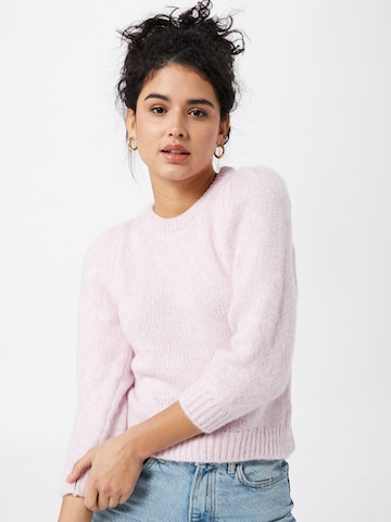 ONLY Sweater 'Benin' in Pink: front