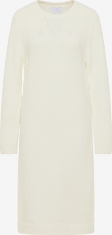 Robes en maille usha WHITE LABEL en blanc : devant