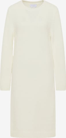 usha WHITE LABEL Knitted dress in White: front