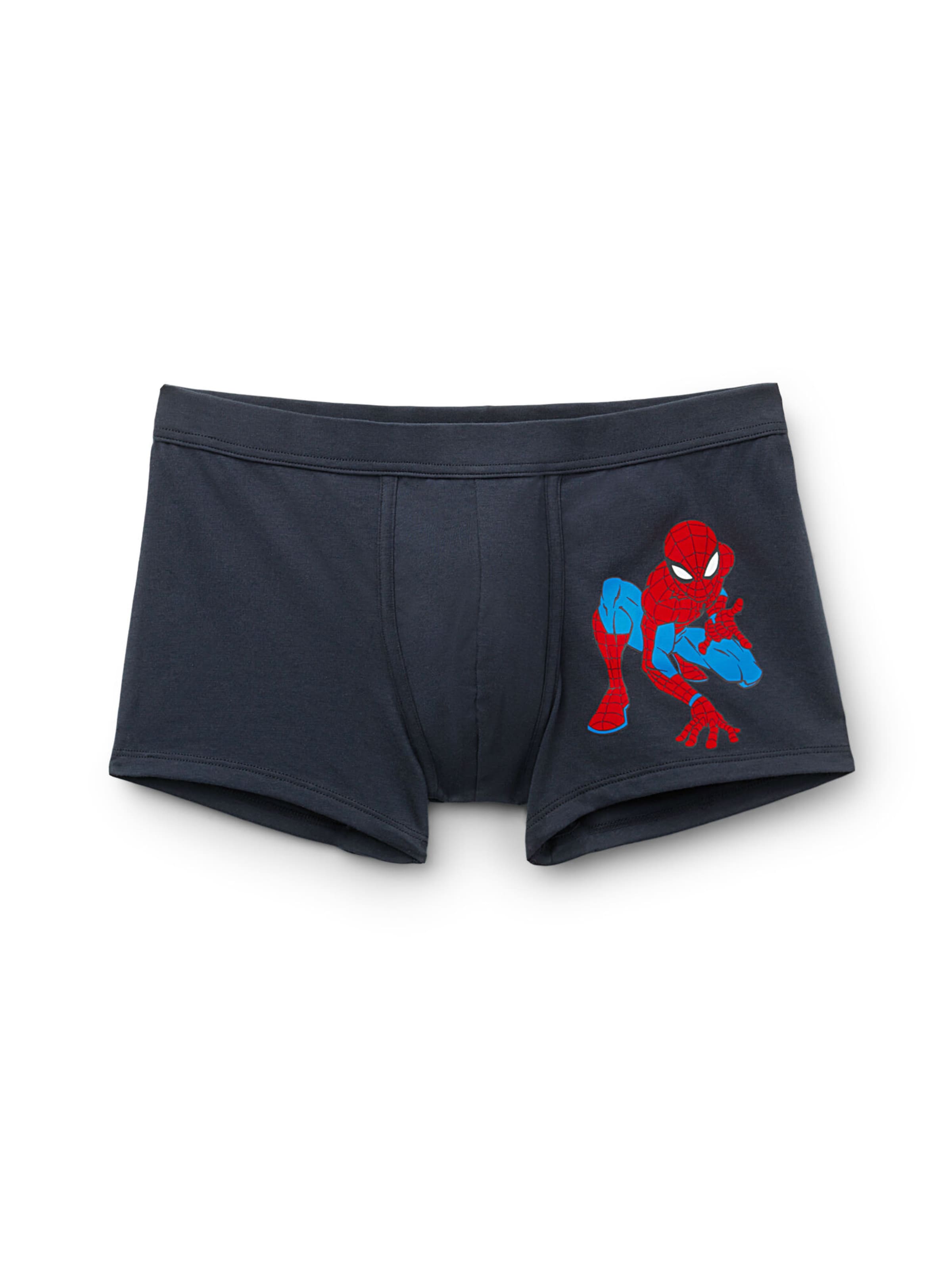 IUMAN Intimissimi Boxer shorts 'Marvel Spider-Man' in L in Blue / Night blue / Red, Item view