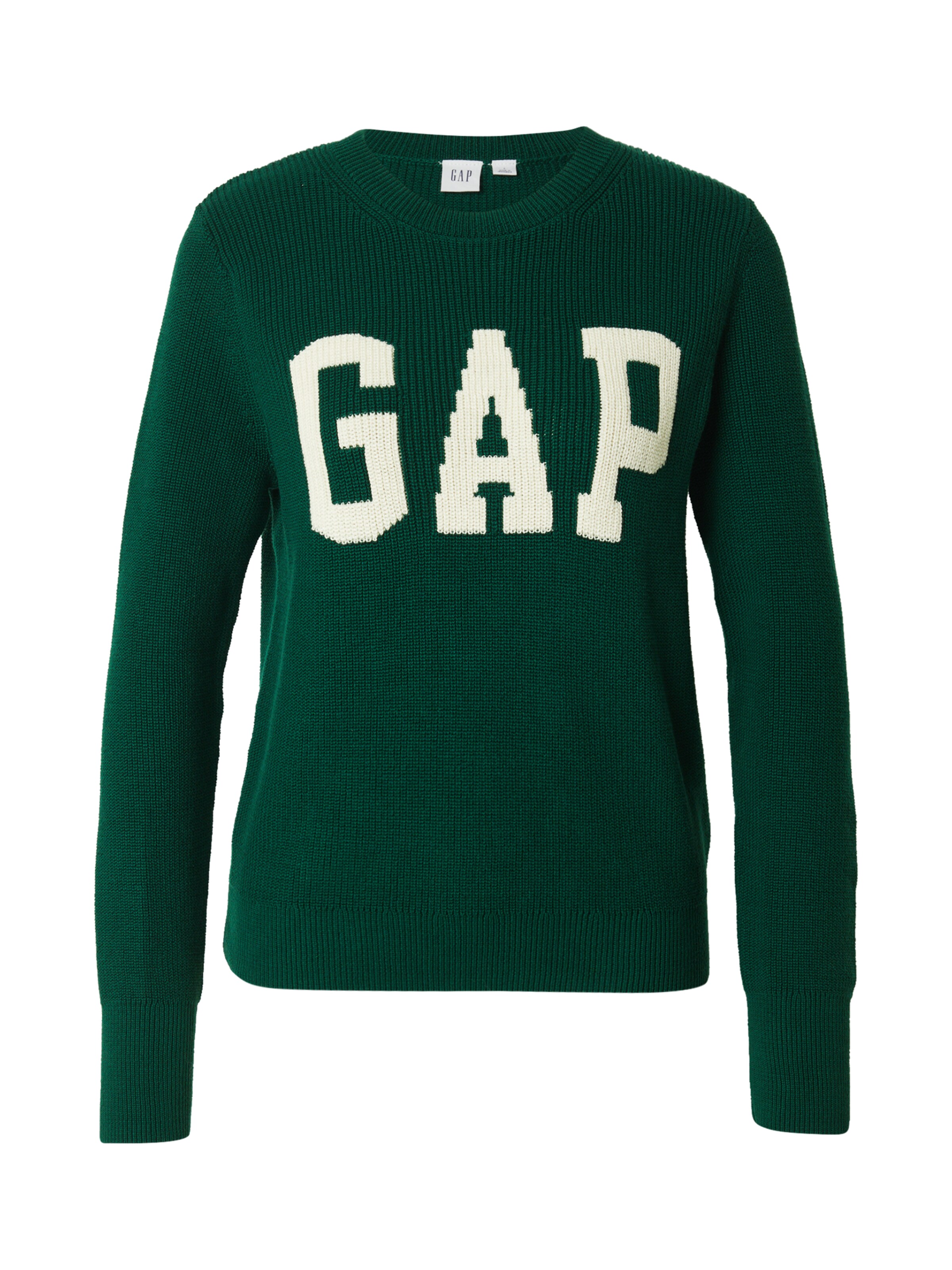 Pulover de la GAP pe verde: față