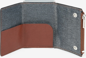 Piquadro Wallet 'Black Square' in Brown