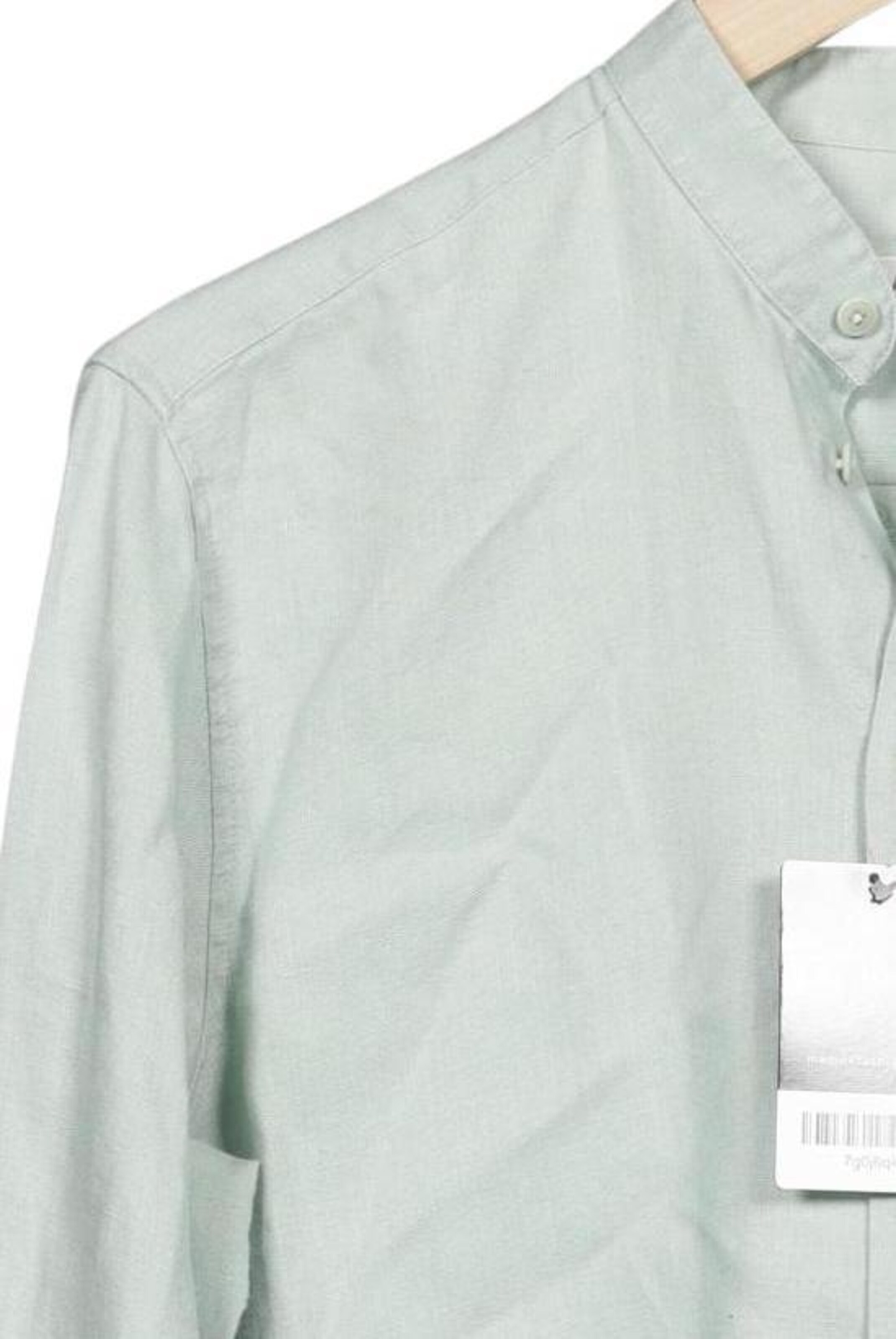 hessnatur Button Up Shirt in XS in Green