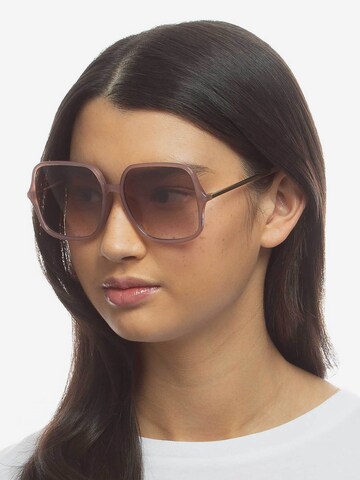 LE SPECS Sunglasses 'Hey Hunni' in Brown
