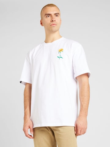 T-Shirt Karl Kani en blanc : devant