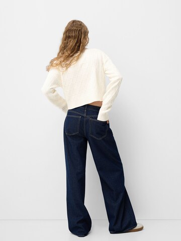Pull-over Bershka en beige