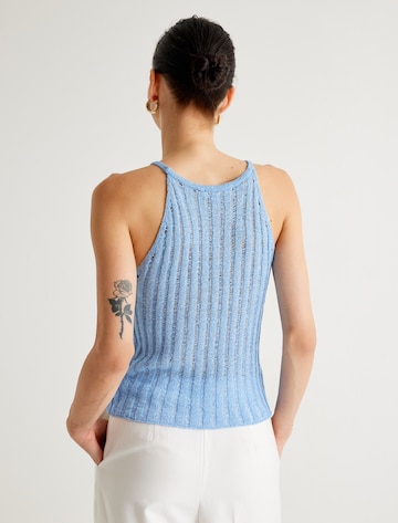 Koton Knitted Top in Blue