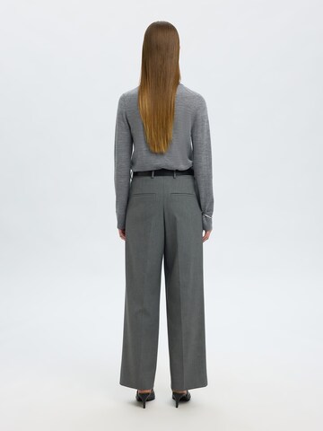 SELECTED - Jersey 'SLFTHEA' en gris