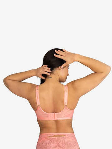 SugarShape T-Shirt Rintaliivi 'SENSLA LUXE' värissä vaaleanpunainen