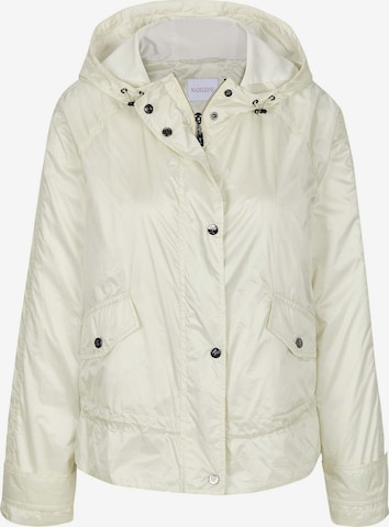 Veste mi-saison MADELEINE en blanc : devant