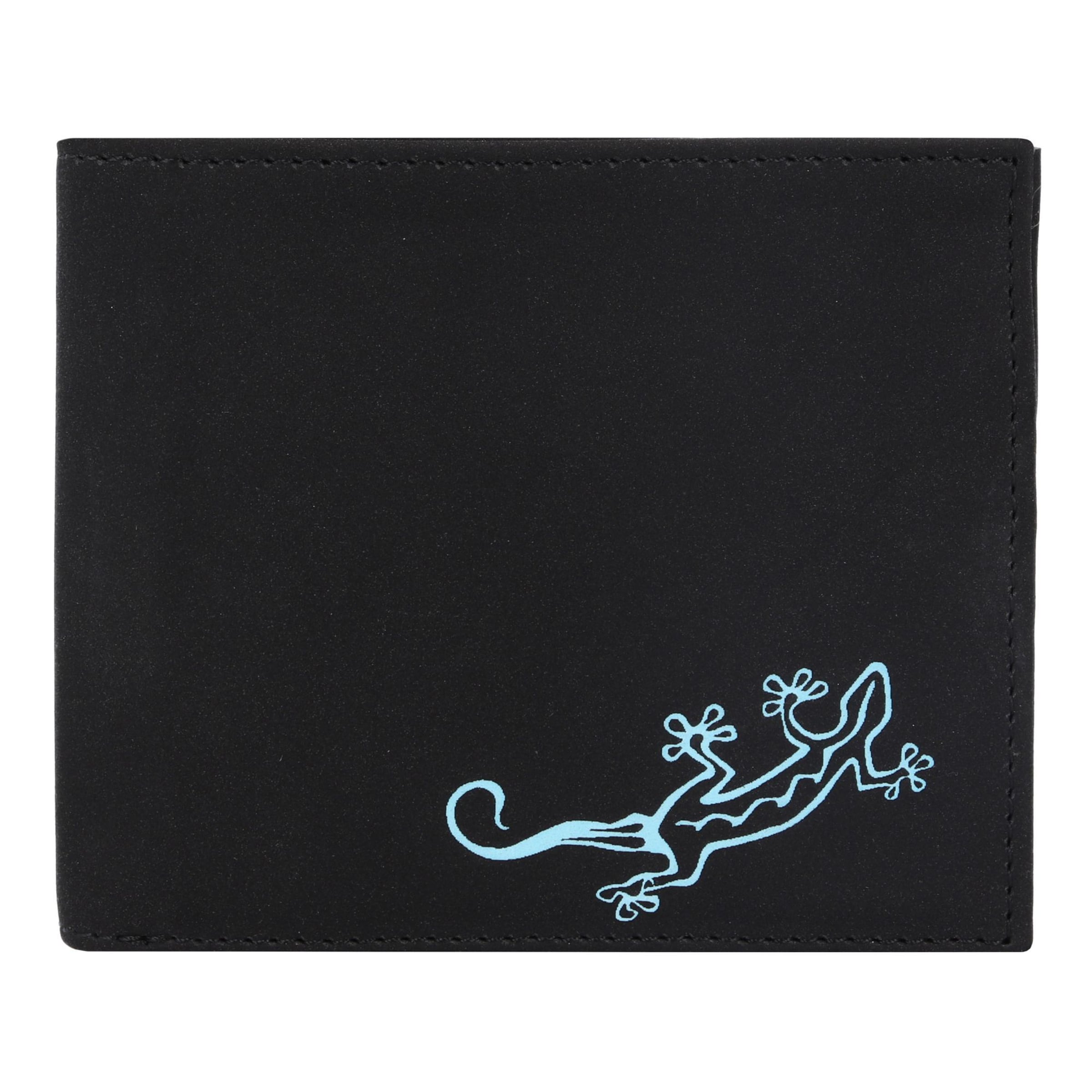 Portamonete di OXMOX in nero: frontale