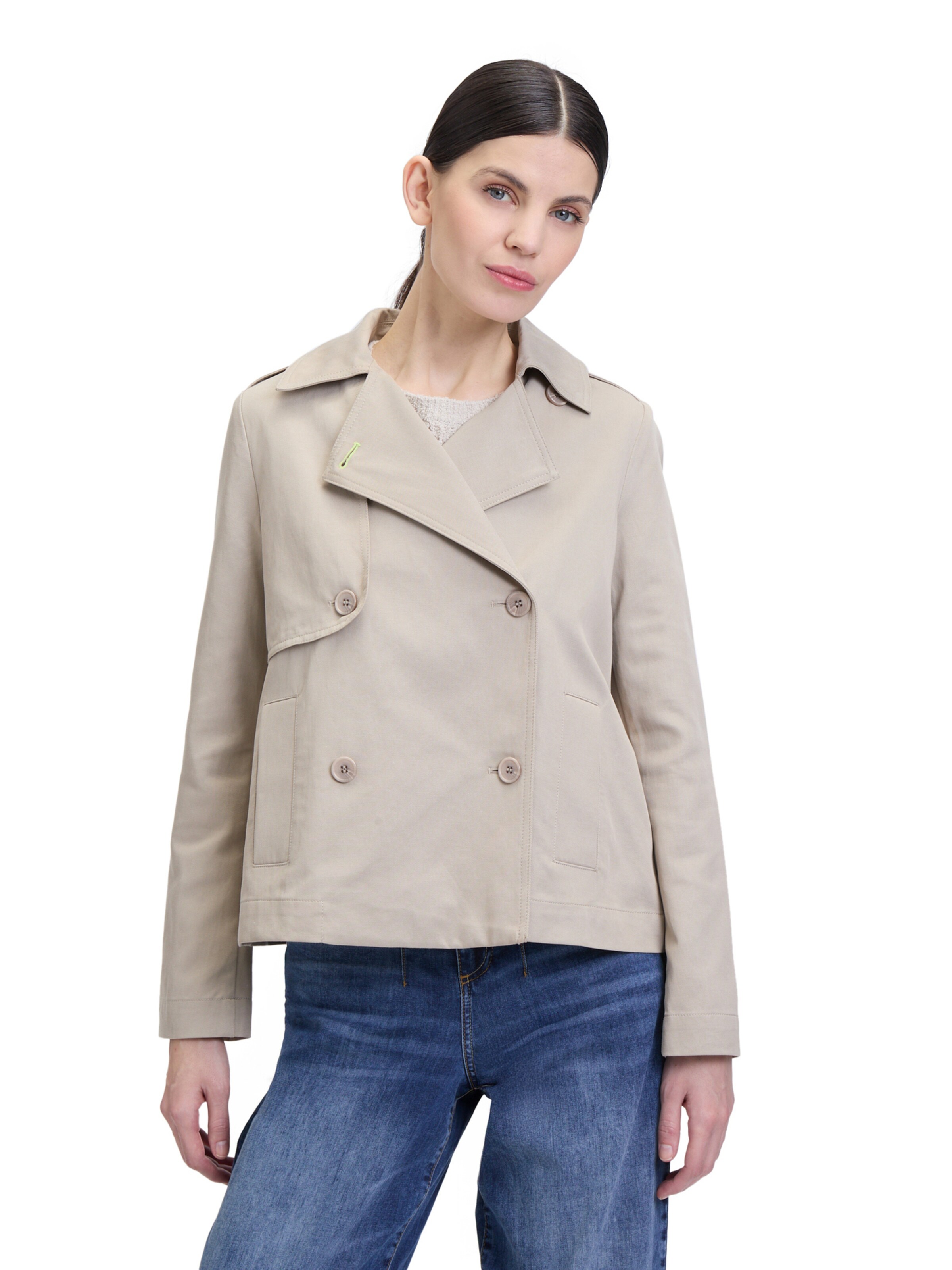 Giacca di mezza stagione di Cartoon in grigio: frontale