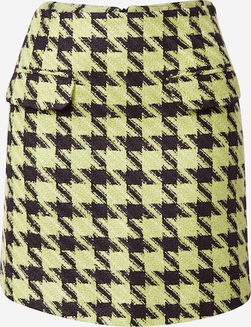 Warehouse Skirt in Yellow: front