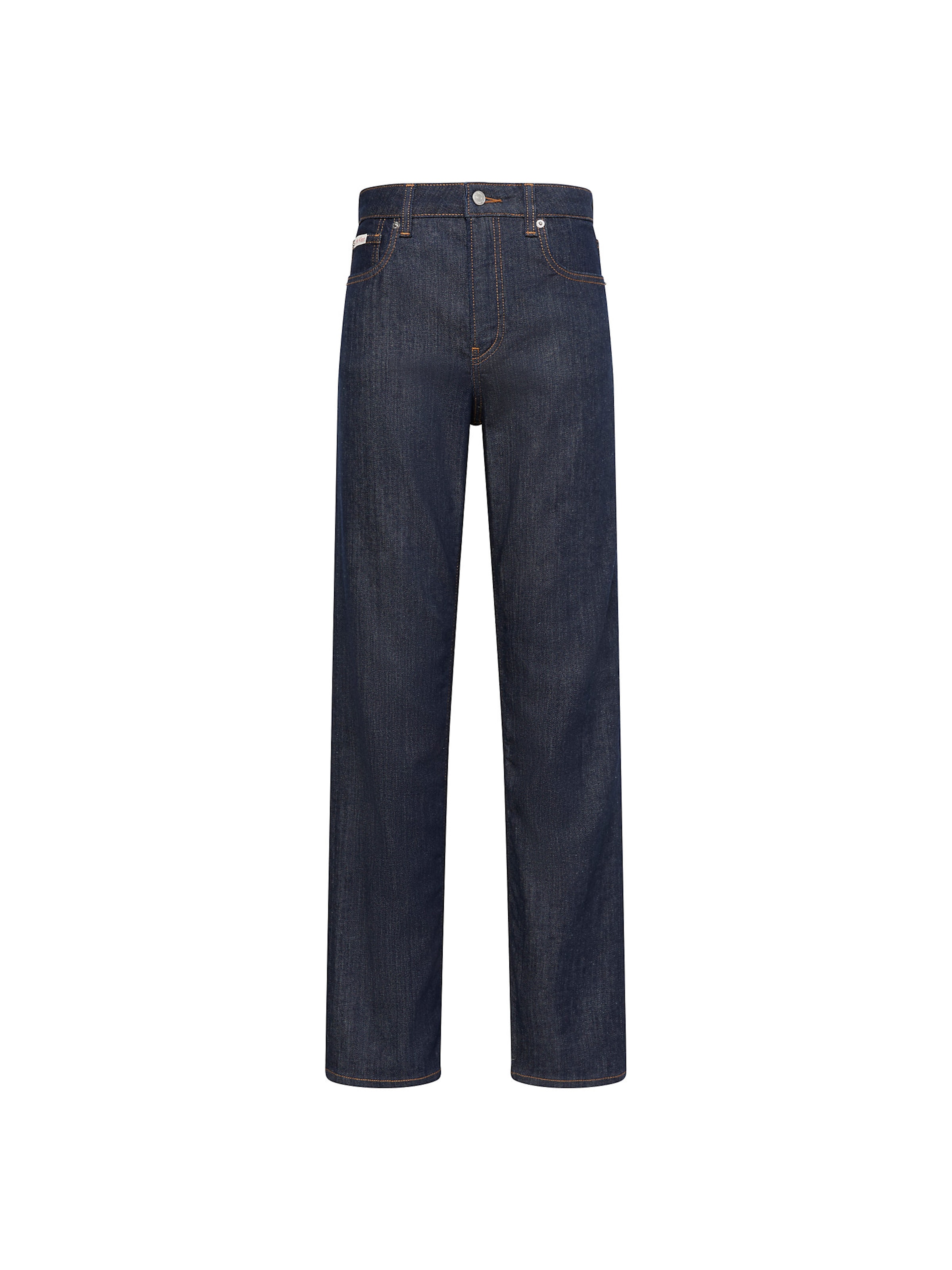 Calvin Klein Jeans Regular Jeans in Blauw: voorkant