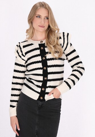 DreiMaster Vintage - Cárdigan en blanco: frente