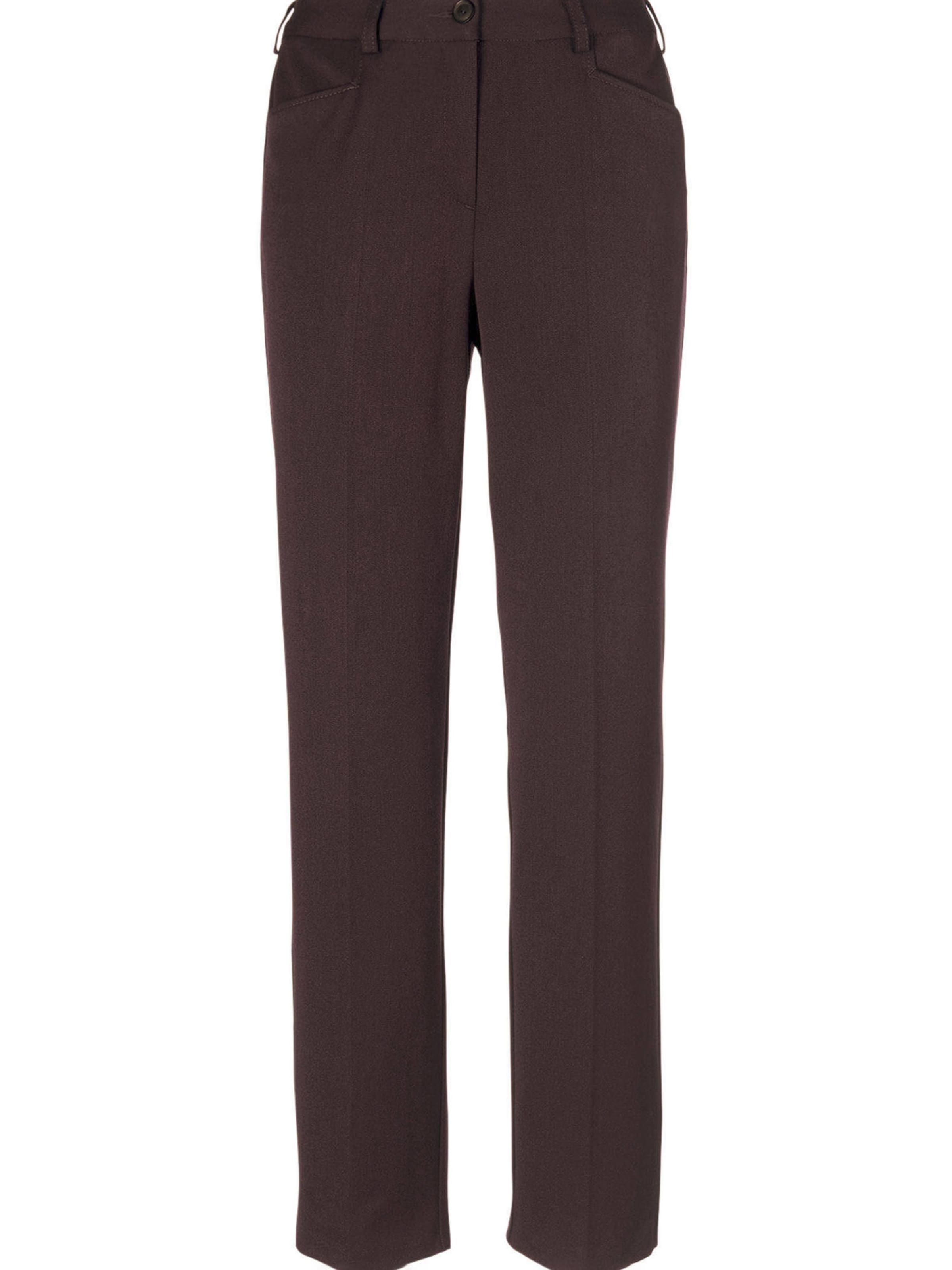 Goldner Regular Hose in Braun: Vorderseite
