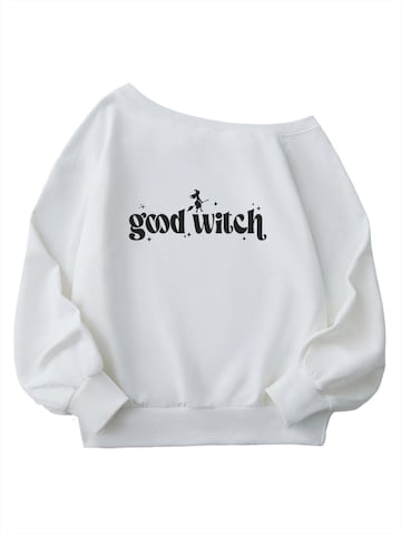 GORHEY Sweatshirt in White: front