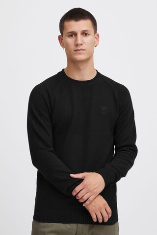 INDICODE JEANS Sweater 'Idtorin' in Black: front