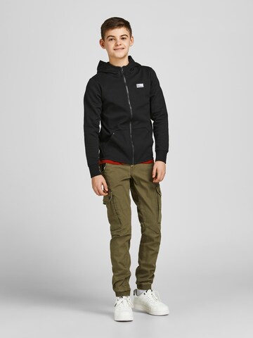 Jack & Jones Junior Sweatjakke i sort