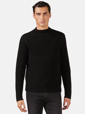 Boggi Milano Pullover in Schwarz: predná strana