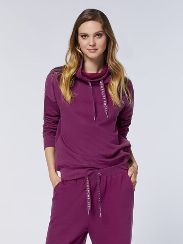 Jette Sport Sweatshirt in Purple: front