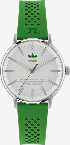 ADIDAS ORIGINALS Analog watch in Silver: front