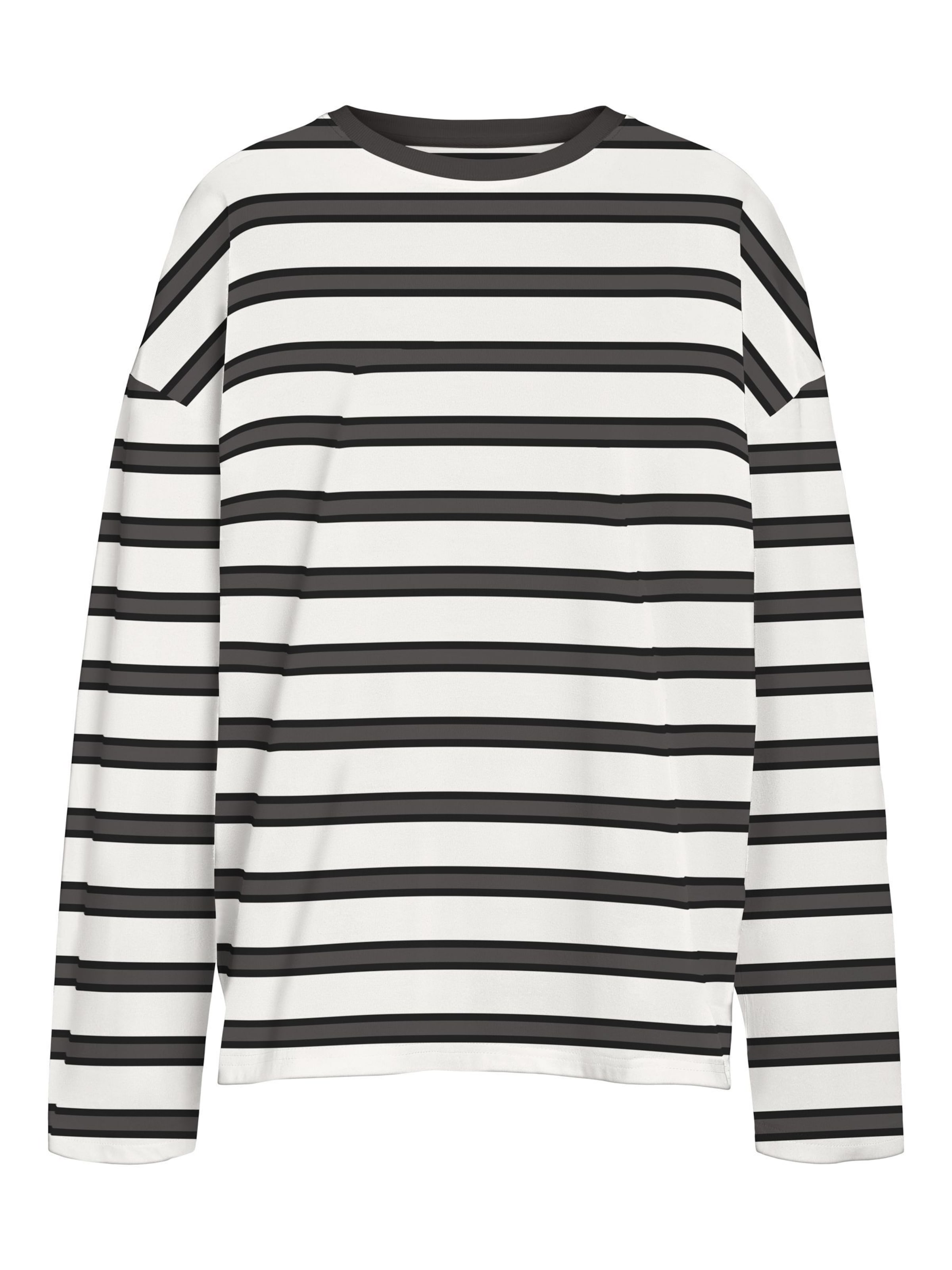 Noisy may Pullover i sort / hvid, Produktvisning