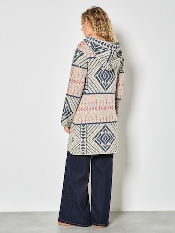 Apricot Knitted costume cardigan ' ' in Grey