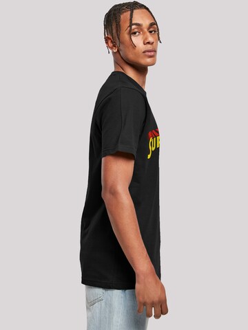T-Shirt 'DC Comics Superhelden Superman Telescopic Loco' F4NT4STIC en noir